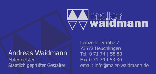 maler waidmann