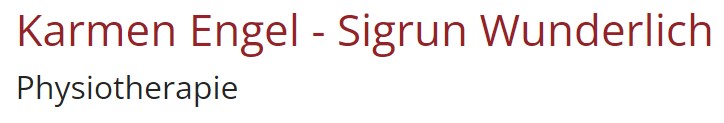 Physiotherapie Sigrun Wunderlich 