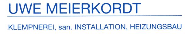 Meierkordt Klemperei.Installation Heizungsbau