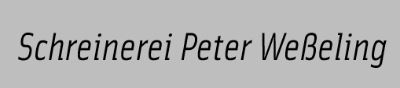 Peter Weßeling Schreinermeister