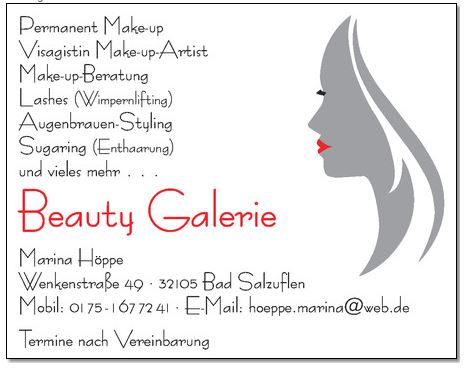 Beauty Galerie Marina Höppe
