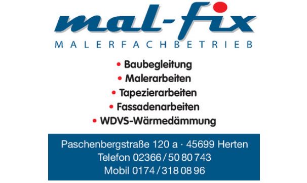 Malfix Malerfachbetrieb Herten 