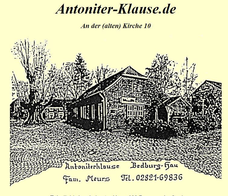 Antoniterklause Bedburg-Hau