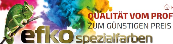 Efko-Spezialfarben ~  Qualität vom Prof!