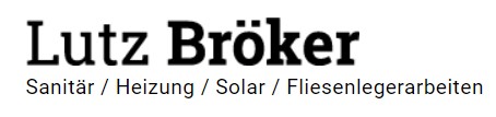 Heizung Sanitär Lutz Bröker