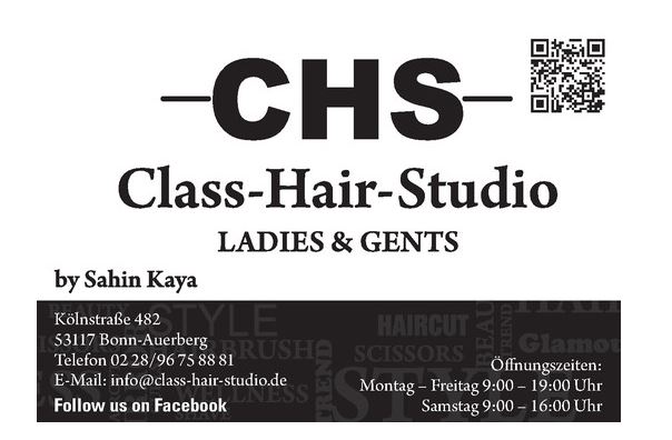 CHS Class-Hair-Studio by Sahin Kaya