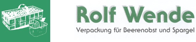 Rolf Wende Verpackung für Beerenobst & Spargel