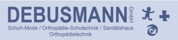 Debusmann GmbH Orthopädie u. Sanitätshaus