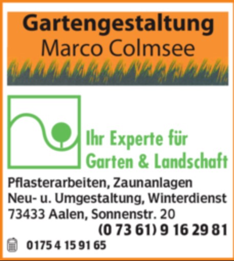 Gartengestaltung Marco Colmsee 