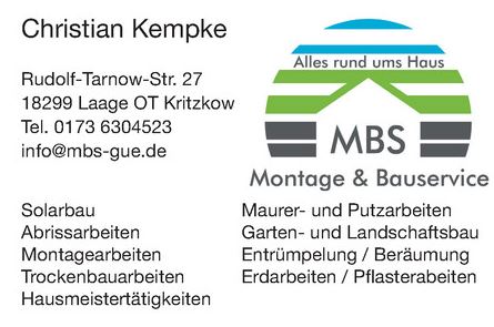 MBS Kempke Montage & Bauservice