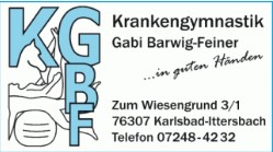 Krankengymnastikpraxis Barwig-Feiner Gabi